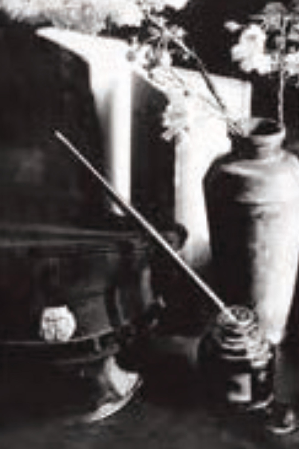 旧校章がついた制帽